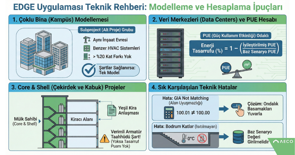 EDGE Uygulaması Teknik Rehberi: Karmaşık Modelleme Senaryoları