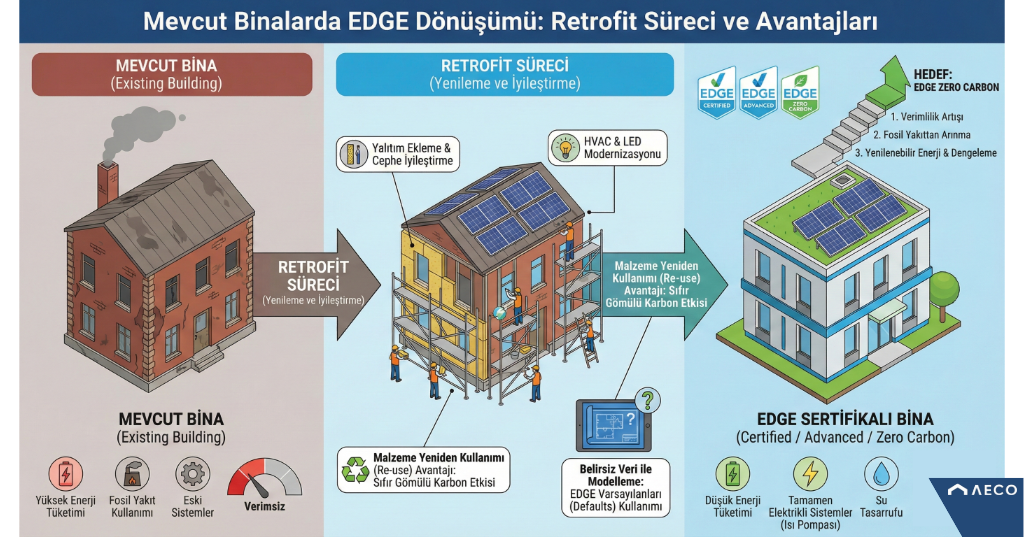 Mevcut Binalarda EDGE Dönüşümü: Retrofit Projeleri ve Başvuru Süreci